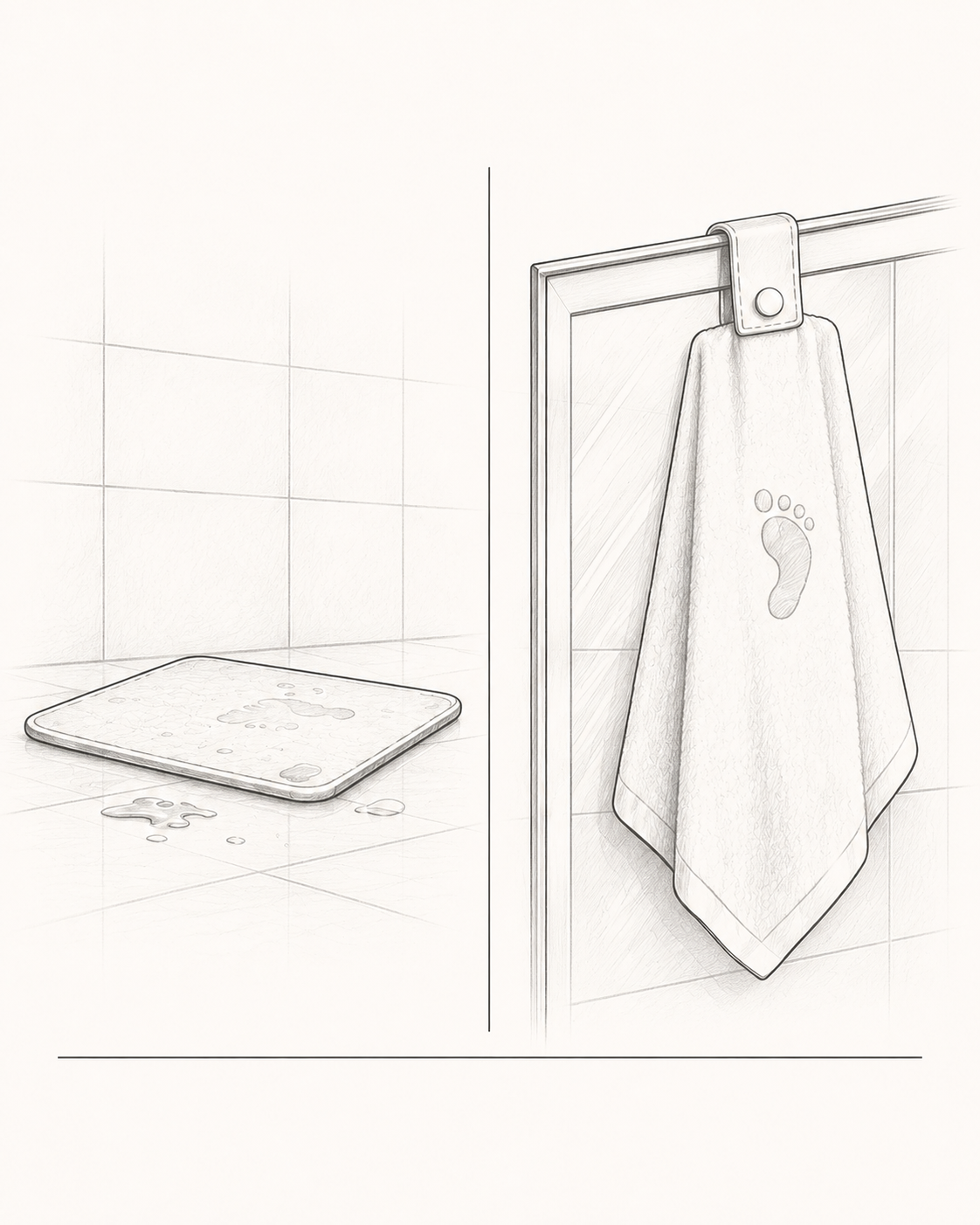 Why Your Bath Mat Was Never Meant To Do It All